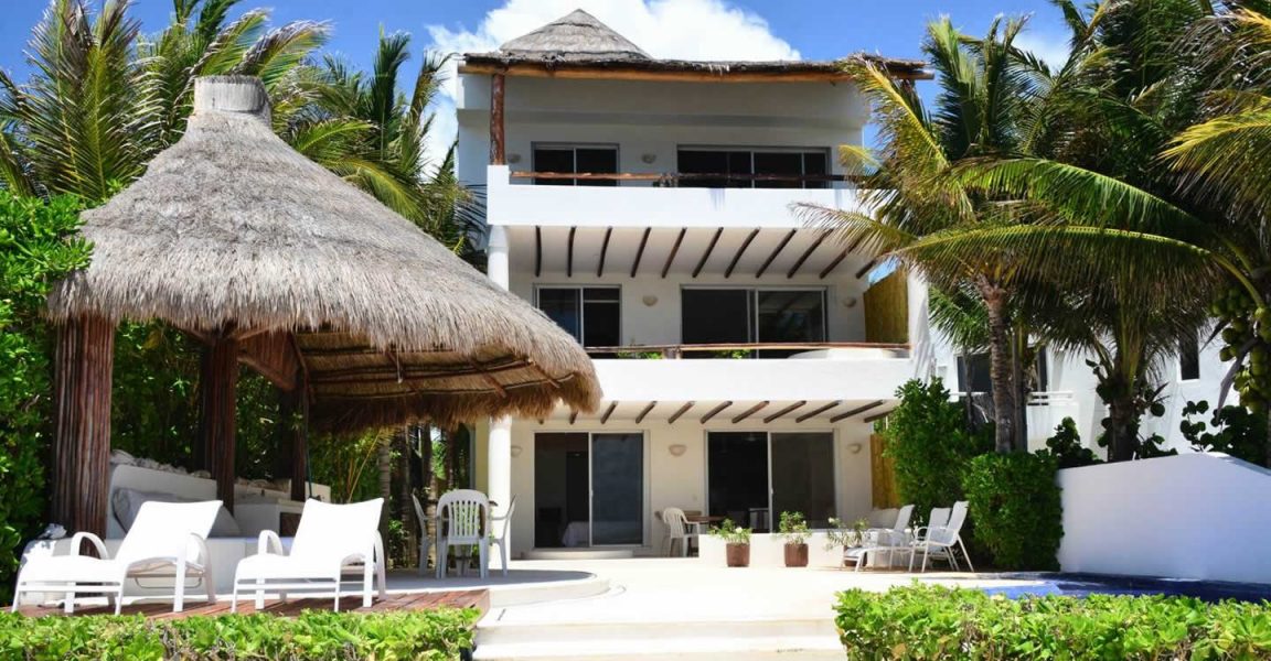 3 Bedroom Beachfront Penthouse Apartment for Sale, Puerto Morelos