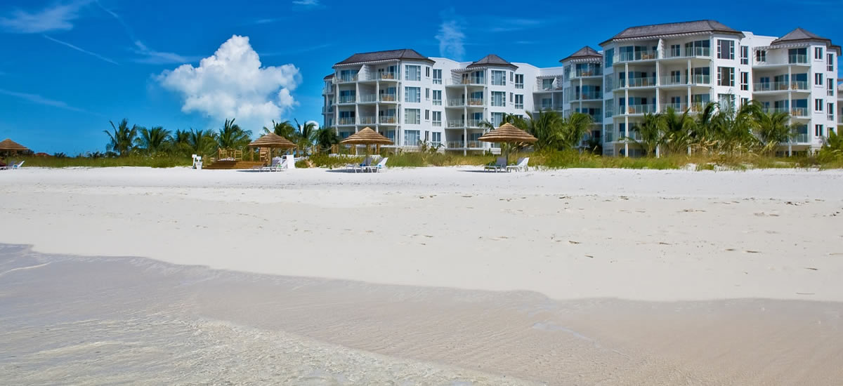 Turks & Caicos - Affordable beachfront apartments for sale on Grace Bay Beach