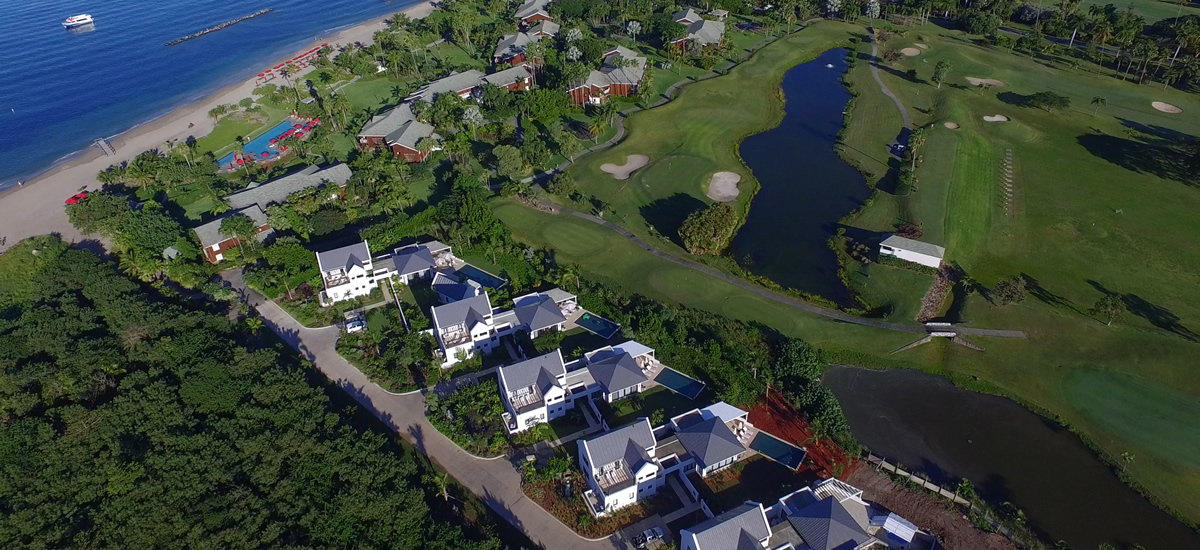 Homes for sale in Nevis bordering one of the Caribbean's best golf courses
