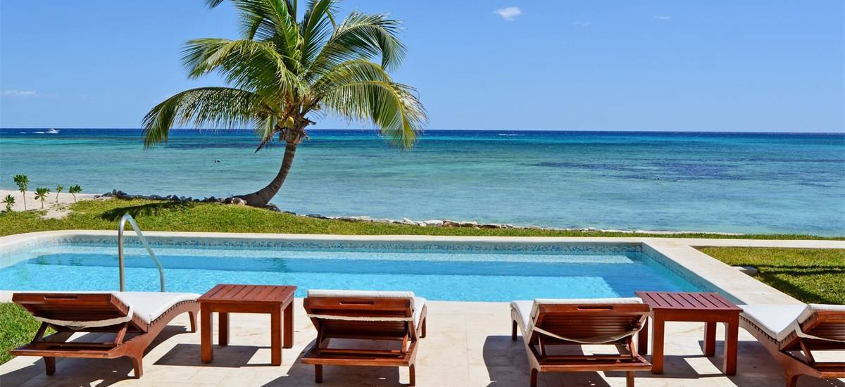 Akumal, Mexico - beachfront villa for sale