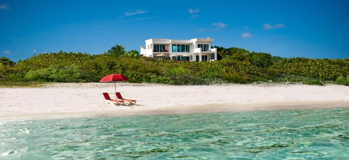 Anguilla - beach house for sale