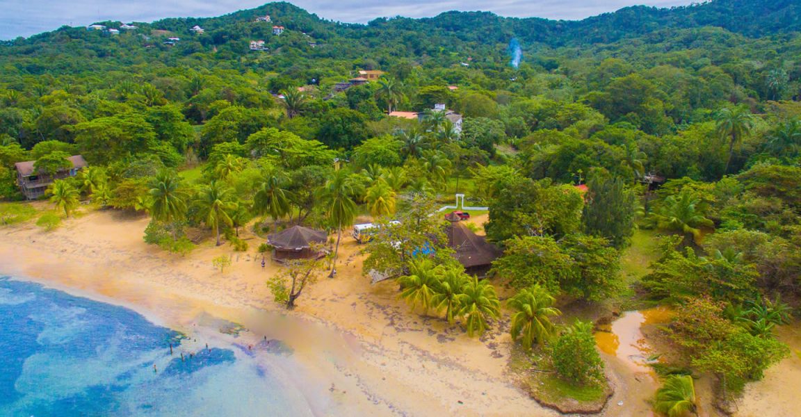 6 Acres of Beachfront Land for Sale, Sandy Bay, Roatan - 7th Heaven ...