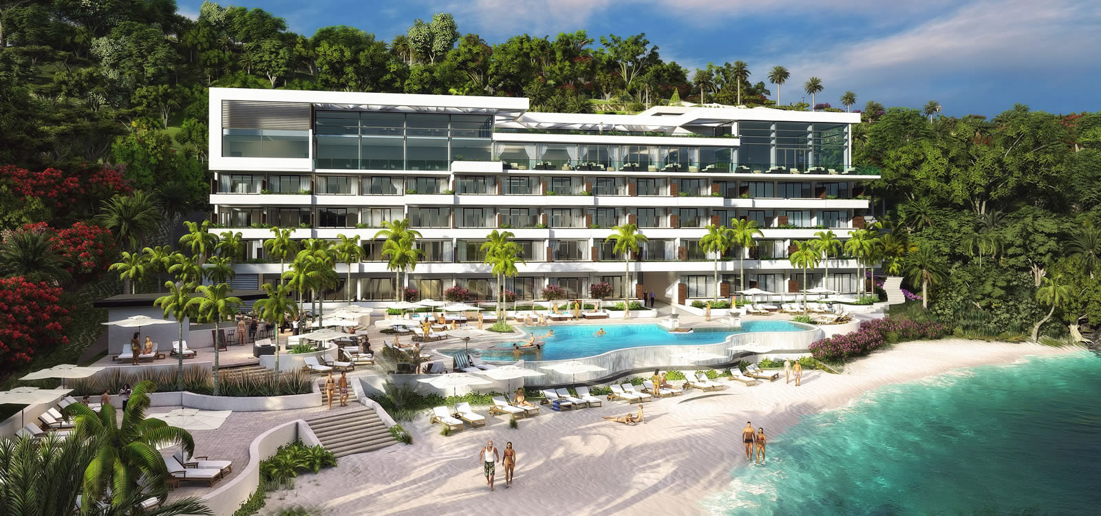 Beachfront Hotel Condos For Sale Grand Anse Beach Grenada