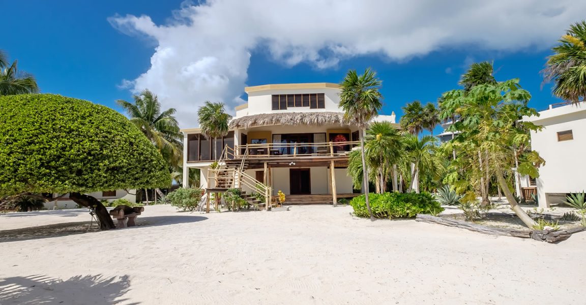 4 Bedroom Beachfront Villa for Sale, Ambergris Caye, Belize 7th Heaven Properties