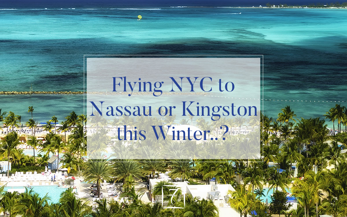 Flying New York City to Nassau, Bahamas or Kingston, Jamaica this Winter? Delta's launching new flights to help get you there