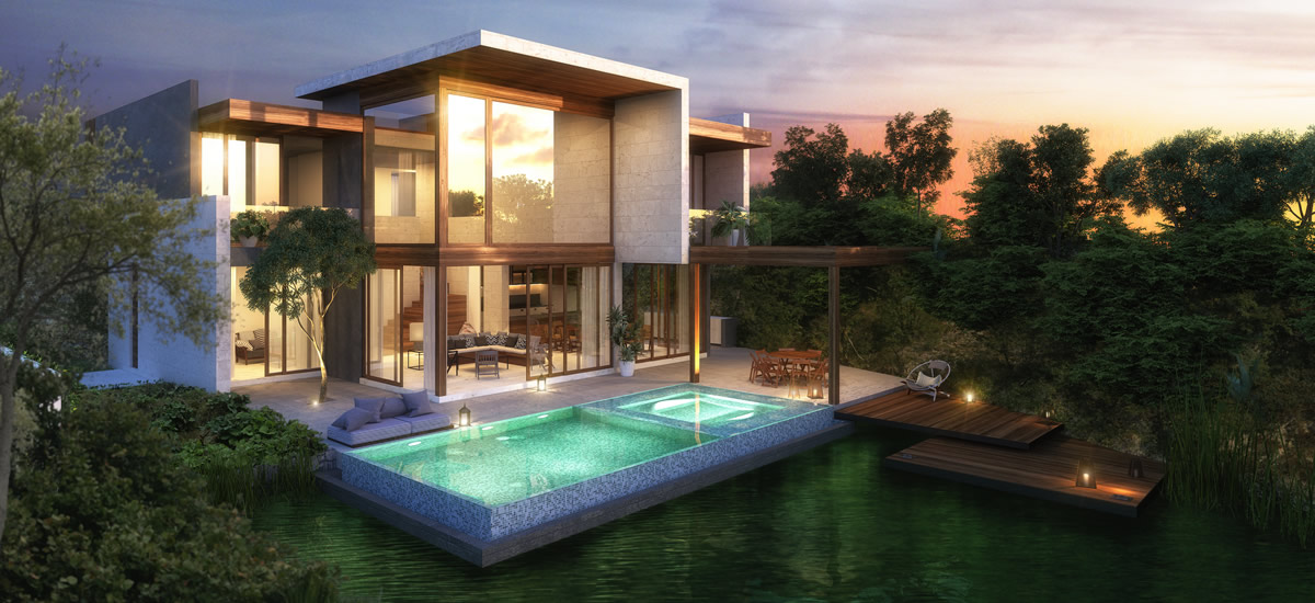 Luxury residences for sale in Riviera Maya