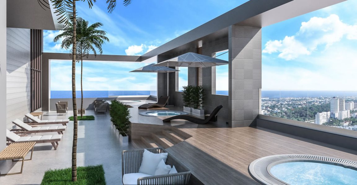 3 Bedroom Duplex Apartments for Sale, Bella Vista, Santo Domingo