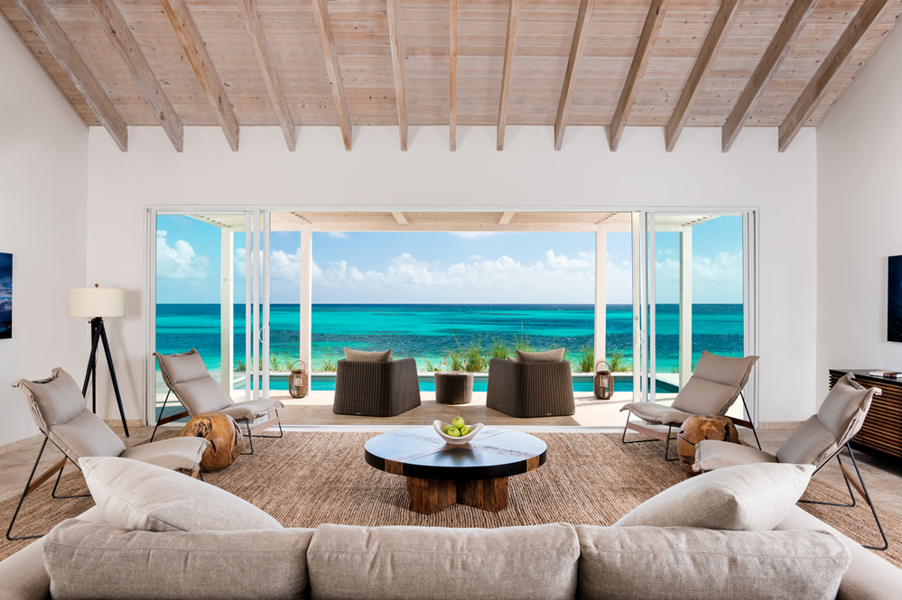Beachfront villas at Sailrock