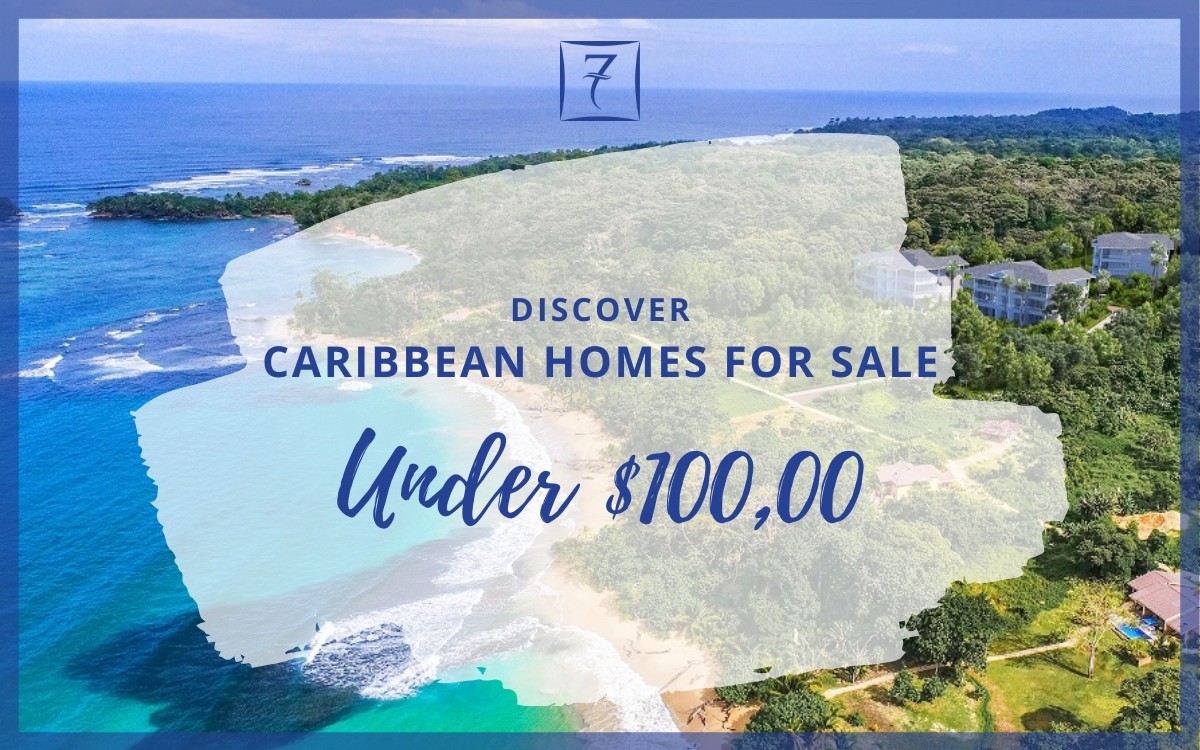 Discover homes for sale in the Caribbean under $100k