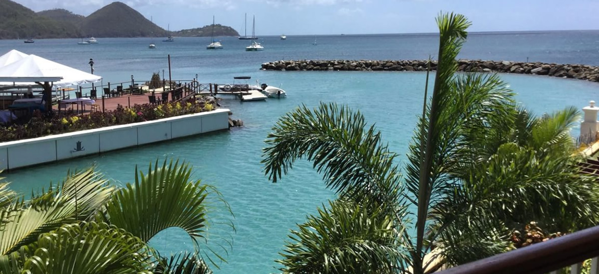 2 bedroom marina-view apartment for sale, The Landings, St Lucia