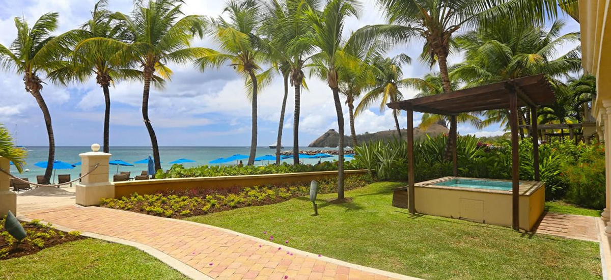 3 bedroom beachfront apartment for sale, The Landings, St Lucia