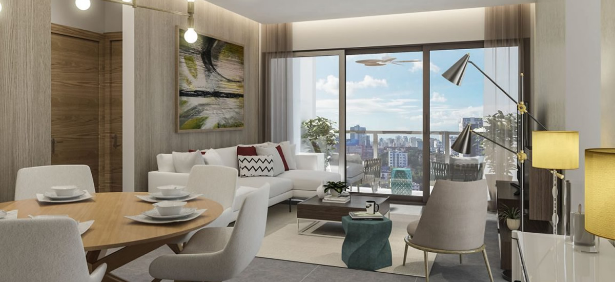 Apartments for sale in Bella Vista, Santo Domingo