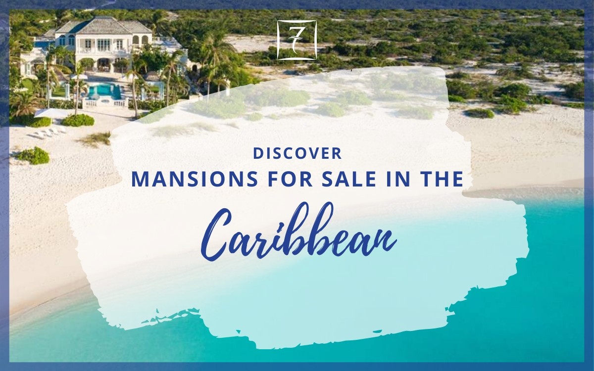 Discover lavish mansions for sale in the Caribbean