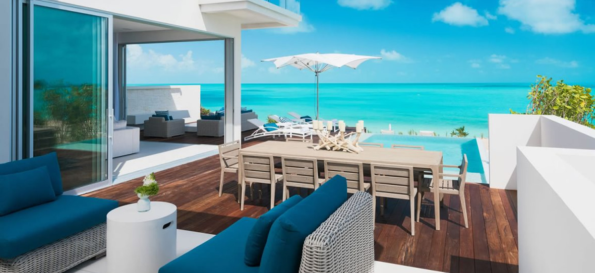 Beach house for sale in Long Bay Beach, Providenciales in the Turks & Caicos Islands