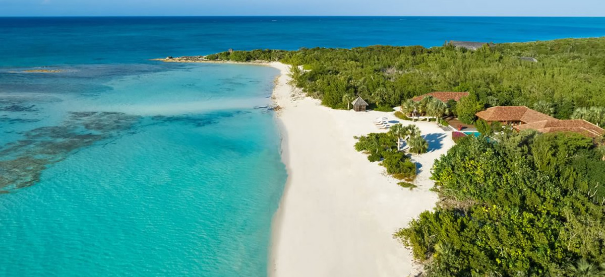Luxury beach house for sale in Parrot Cay in the Turks & Caicos Islands
