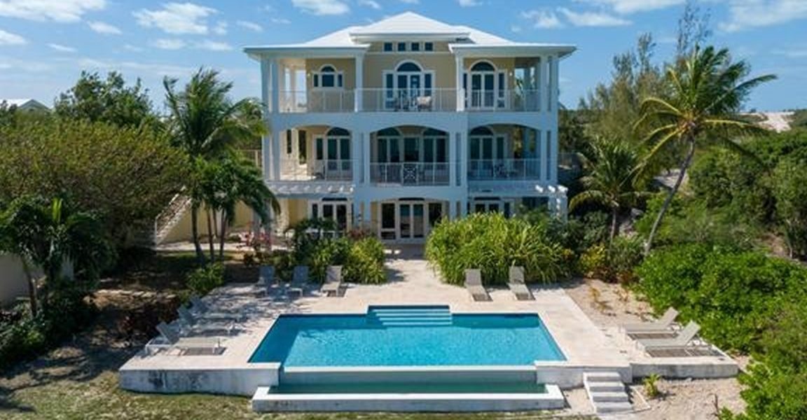 4 Bedroom Oceanfront House for Sale, February Point, Great Exuma