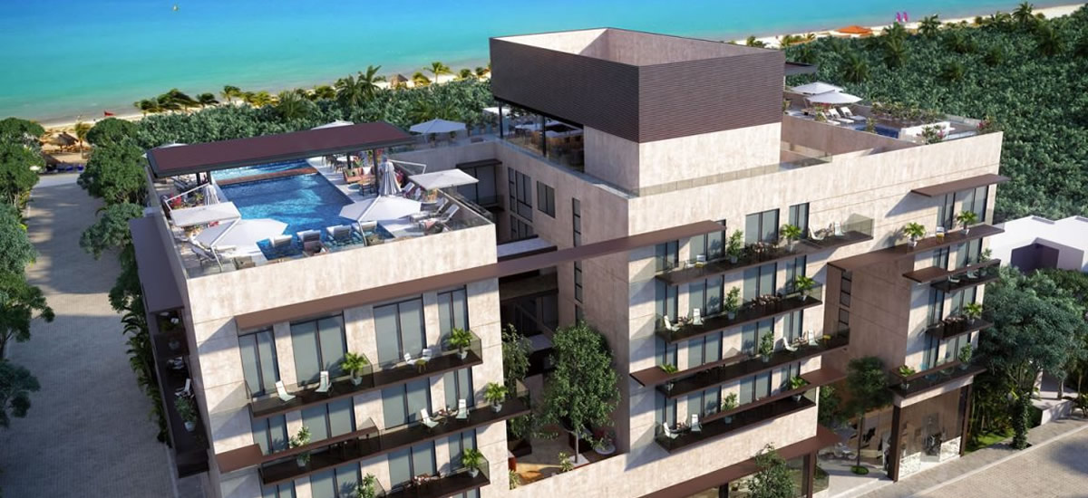 Apartments for sale in Playa del Carmen, Mexico
