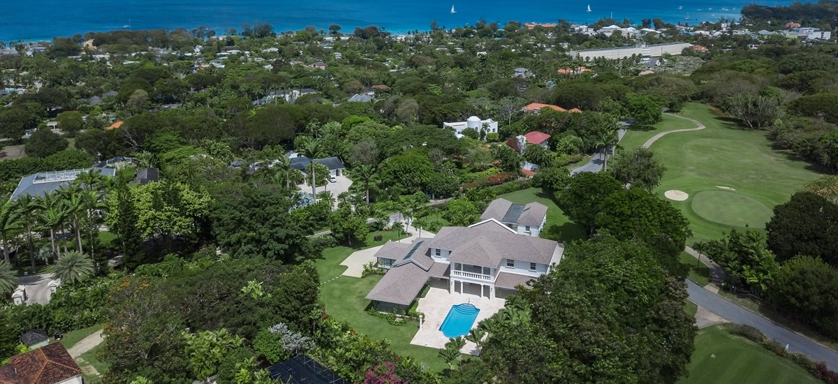 Golf home for sale in Sandy Lane, Barbados