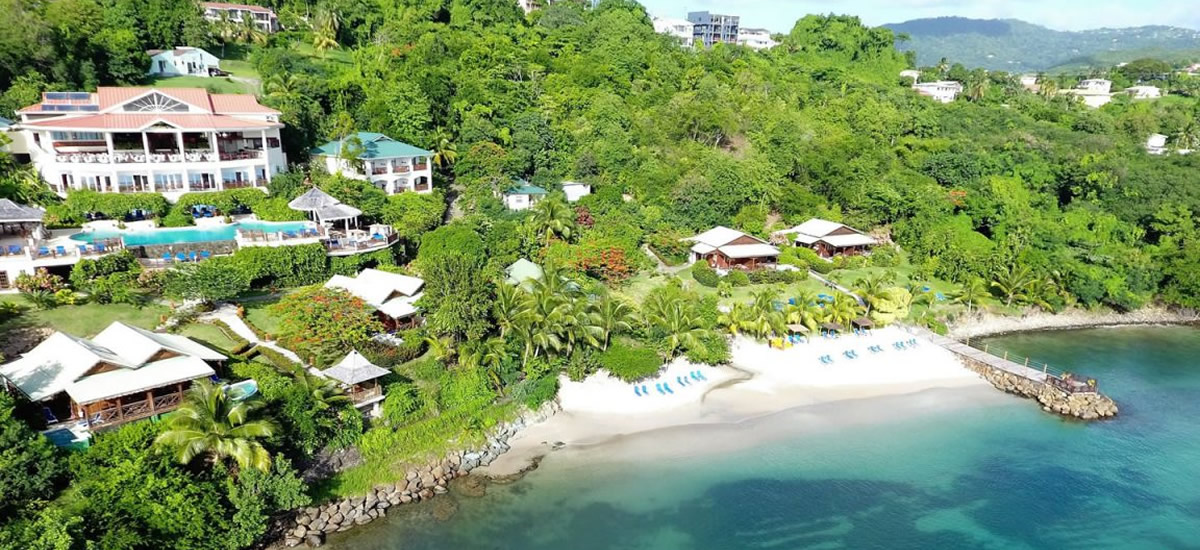 Beachfront hotel for sale in Rodney Bay, St Lucia