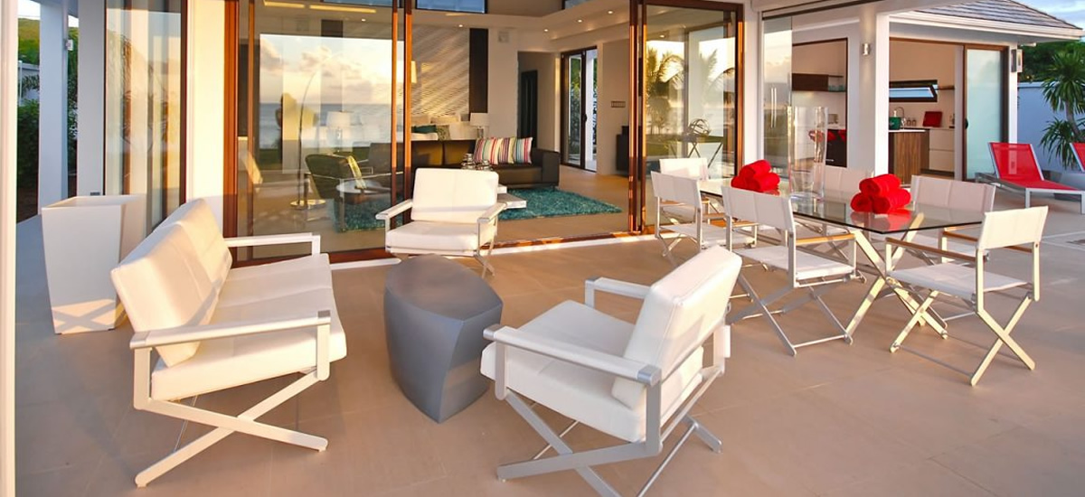 Beachfront home for sale in Nevis