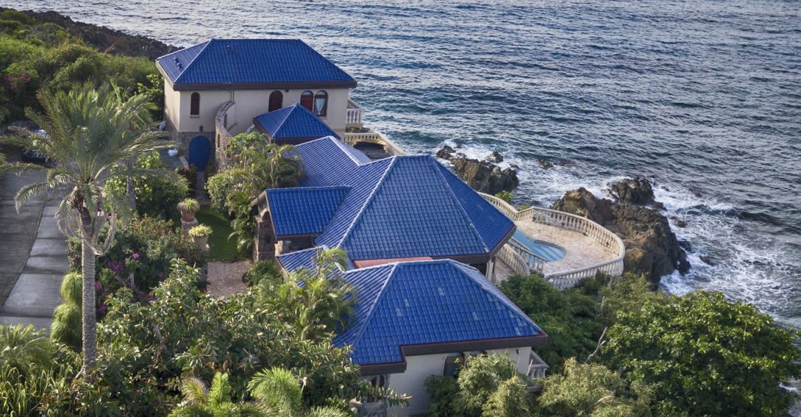 5 Bedroom Oceanfront Home for Sale, Hart Bay, St John, US Virgin