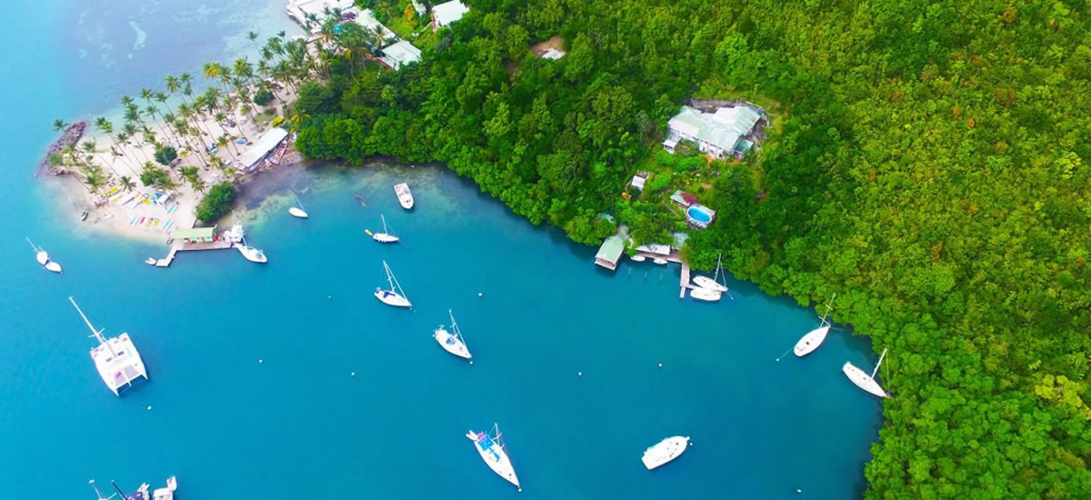 Waterfront home for sale in Marigot Bay, St Lucia