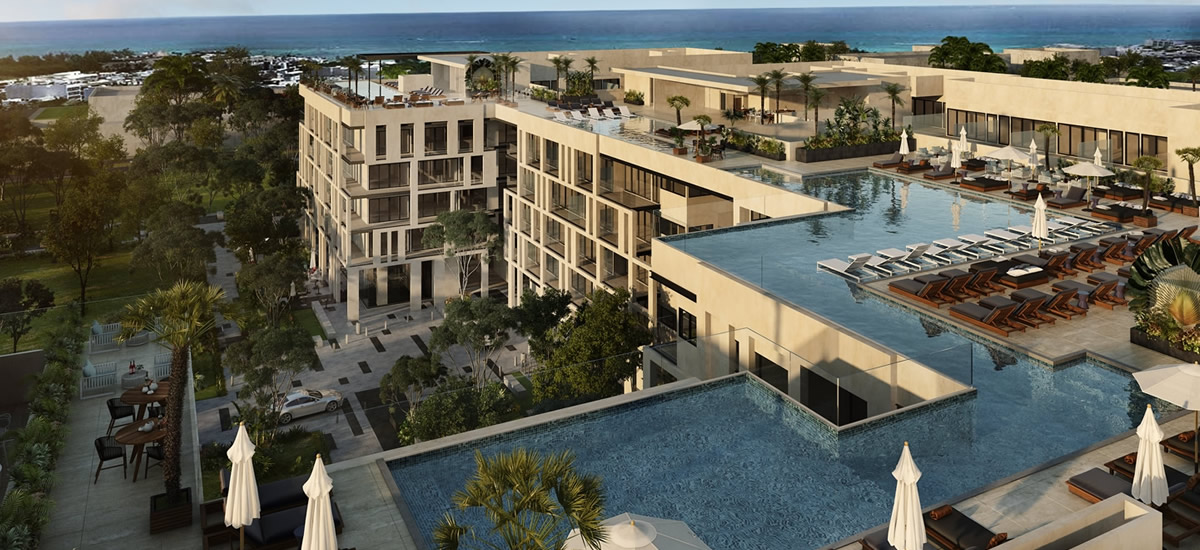 Condos for sale in Midtown, Playa del Carmen, Mexico
