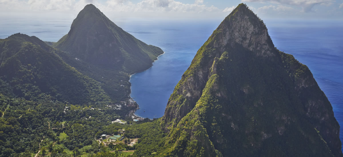 St Lucia's iconic Pitons