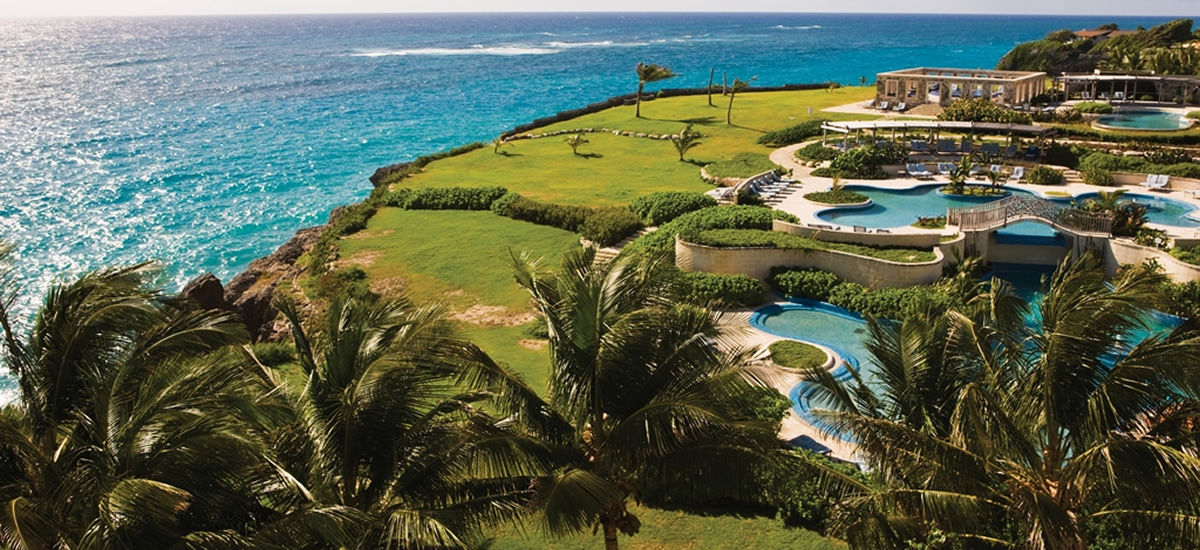 The Crane clifftop pools