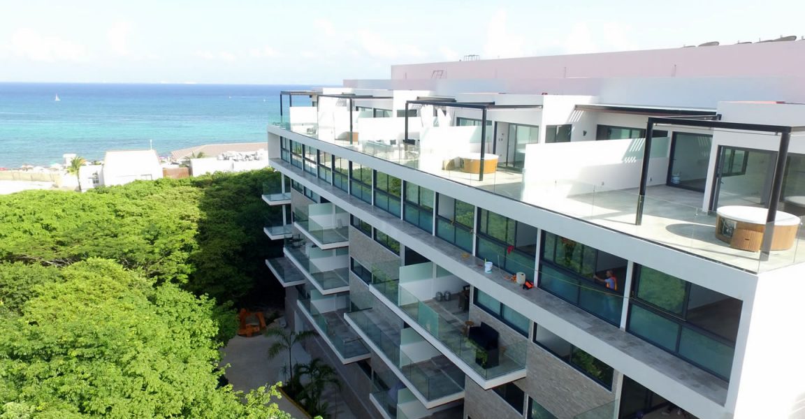 2 Bedroom Beachfront Condos for Sale, Cruz Con Mar, Playa del Carmen ...